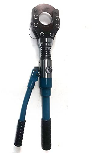 50mm 70kn Cortador de cable hidráulico de cobre Crimpadora Cizalla de cable hidráulico Herramienta de cable separador abrazadera cortador cable para cable telefónico Cu alu para la industria eléctrica