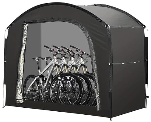 KPIRXO Abri Velo pour Legend ELT, Abri Vélo Extérieur Imperméable – Tente De Rangement pour 2 à 3 Vélos, Résistante Aux UV, Abri Jardin Portable,L/220 * 150 * 185CM