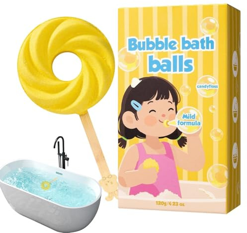 Pompe effervescenti per il bagno dei bambini - Forma di pulizia del corpo, regalo per compleanno, viaggi, casa o piscina | bambini e ragazze, estate, asilo, bagno, WC