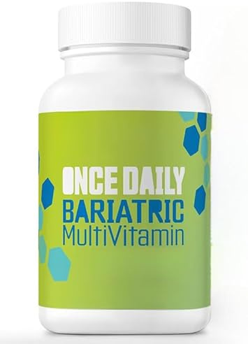 Bariatric Multivitamin - Vitamin för Bariatric Patienter - för kvinnor och män - Allt-i-ett - Lätt att svälja，Fri från socker, gluten och soja
