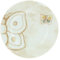 THUN - Piattino - Linea Elegance - Porcellana - Ø 22 cm - 2 cm h