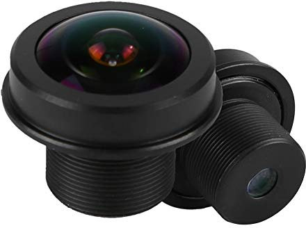 Sonew Objectif de Protection Domestique, Objectif Grand Angle HD Fisheye de 5 ° et de 1,56mm pour Caméra de Surveillance CCTV