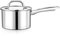 Joyfair 16cm Saucepan, 1.9L Stainless Steel Tri-Ply Sauce Pan with Glass Lid, Induction/Gas/Electric/Ceramic/Halogen Safe Small Milk Pan for Kitchen Cooking Boiling Stewing, Non Toxic & Easy to Clean