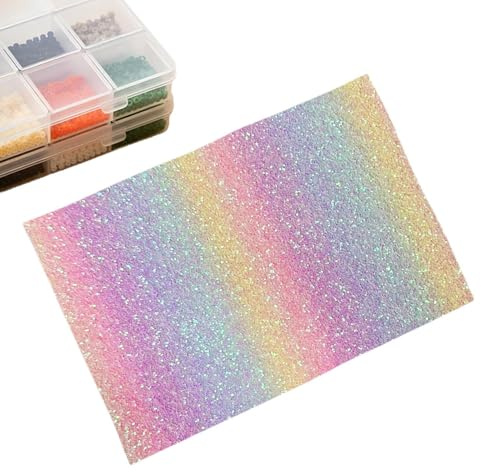 Fer à repasser pour fusion de perles Coussin dégradé arc-en- résistant au