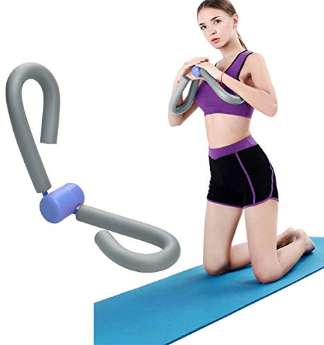 COVVY Attrezzo Ginnico per Cosce e Braccia,Allenatore Maestro per allenamento Coscia per Corpo, Petto, Gambe, Glutei, Schiena,Bodybuilding Fitness Perdita di peso Dimagrante Attrezzo (Grigio)