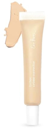 Ere Perez Lychee Crème Corrector (Uno, 10 ml)- Long Wearing Full Coverage Makeup, Hides Dullness, Colour Corrector for Under Eye Dark Circles, Acne & Blemishes, Reduce Redness