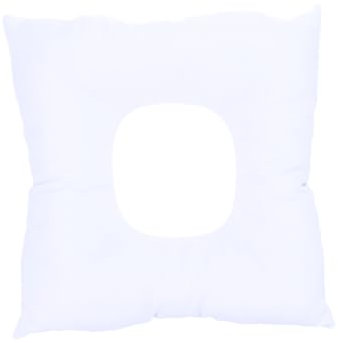FRCOLOR Oreiller De Massage Visage en Coton 32X32X3 Pouces Coussin Tête Massage Spa Relaxation Soulage Cervicales