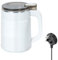 Coffee Grinder Electric, Ultra Silent Household Small Powder Grinding Machine with 304 Stainless Steel Blades, One Click Start Quick Grinding Spices/Herb/Pepper/Bean/Fine/Nuts/Seed with Lid