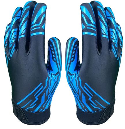 Fußball-Handschuhe – 2 rutschfeste Fußballhandschuhe – Fußballhandschuhe zur Verbesserung der Leistung, klebrige Handschuhe für ein hervorragendes Erlebnis