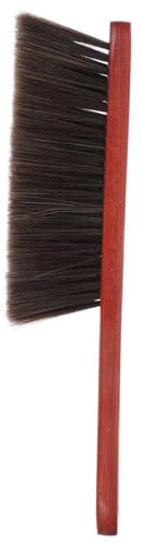 MOBUTOFU Fireplace Cleaning Brush Long Wooden Handle Bench Broom for Desk Sofa Dusting Hand Broom Brush for Fireplace Cleaning Tools
