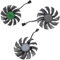 HIOPOIUYT Ventola Raffreddamento della Scheda Grafica 82mm T129215SU per RTX3070Ti 3080 3090 Migliora Gioco E Efficace Dissipazione del Calore
