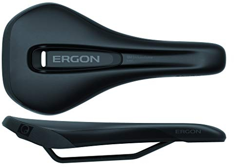 Ergon – SM Enduro Comp Fahrradsattel | MTB Gravity, Enduro | Männer | Small/Medium | Stealth Schwarz