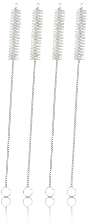 Bestlivings Reinigungsbürsten 20cm (4er Pack) für Trinkhalme, Nylon Pfeifenreiniger, Milchschlauchbürste - Schlauchbürste für Mehrweg Trinkhalme