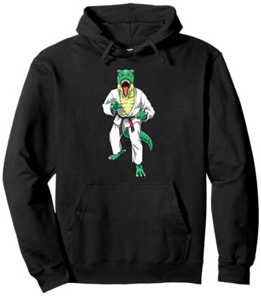 Funny Jiu Jitsu T-Rex - Un gi en Forme de Dinosaure Sweat à Capuche