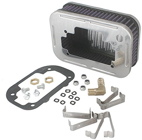KIPA Air Filter assembly for Carburetor 32/36 DGV DGAV DGEV 38 DGAS Washable Air Filter Cleaner 1 7/8 Tall Replace OEM part Number 99217.331 99217-331 56-1030 561030 Stainless metal plate