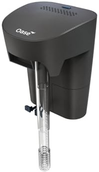 Oase BioStyle 75, Filtro Colgante Exterior para Acuario de 75 litros, para Agua Dulce y Agua Salada, 3,5 W, Gris