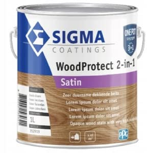 Wood Paint Wood Paint Furniture Paint Varnish Sigma WoodProtect 2in1 Satin 1701 1L