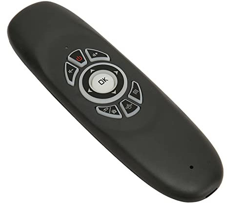 SuMemo Air Mouse Universal Tv Remote Control, 2.4G Wireless Keyboard for Androidtv Box Pc Smart Tv Projector Htpc with Motion Sensing, Colorful Backlit, Full Qwerty, Usb 2.0 Receiver