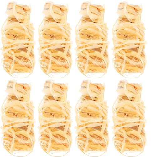 Happyyami 8pièces Allume-feu Bois pour Camping Accessoires De Barbecue Survie Outils Pratiques pour Feux De Camp Et Événements Plein Air