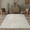 the carpet Bahar Shaggy eleganter Designer Teppich Wohnzimmer, weicher & pflegeleichter Hochflor Wohnzimmerteppich in Creme, 120 x 170 cm