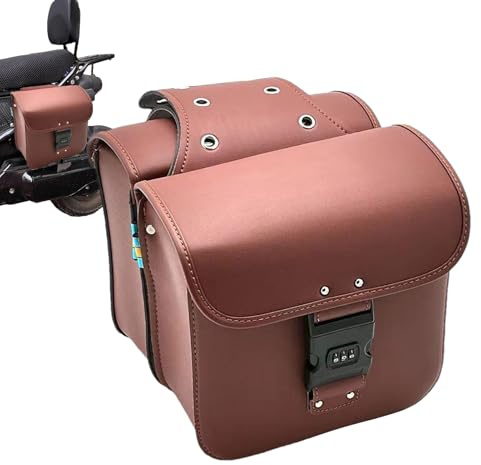 Borse da sella impermeabili per moto, borse laterali di grande capacità – versatile borsa da moto design impermeabile Powersports sella