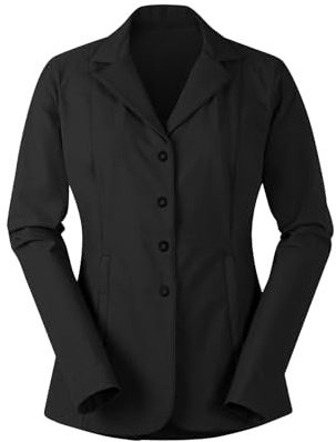 Kerrits Stretch Competitor Koat 4-Snap Black Size: XL