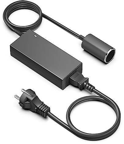 TAIFU 120W 12V 10A Alimentatore Presa Accendisigari per Auto 240V 230V 220V Convertitore Trasformatore a 12V CC per Aspirapolvere per Auto, Frigorifero per Auto e Eltri Dispositivi per Auto Caricatore
