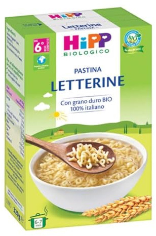HiPP Pastina Letterine dal 6 Mese, 320g