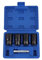 5 PCS Twist Socket Set, Lug Nut Remover Extractor Tool Metric Bolt and Lug Nut Extractor Socket Tools, 1/2 Drive Impact Extractor Tool for Removing Rust Deformation Peeling (One Size 5PCS)