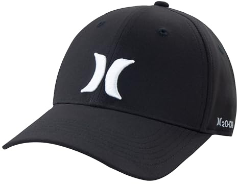 Hurley Kids' Baseball Hat, Black, One Size