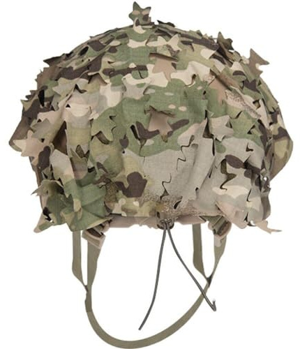 Danlai Cubierta Táctica para Casco Airsoft, Funda para Casco Rápido, Equipo Militar Táctico, Funda para Casco Rápido De Combate para Juegos Aire Libre, Combate Encubierto