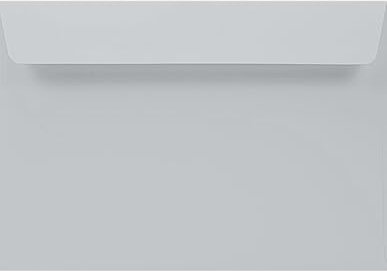 Netuno 100 farbige Briefumschläge Grau DIN C5 16,2 x 22,9 cm 120g Design elegante Umschläge bunte Briefhüllen groß A5 für Einladungskarten Geburtstagskarten hochwertige Briefkuverts Einladungen