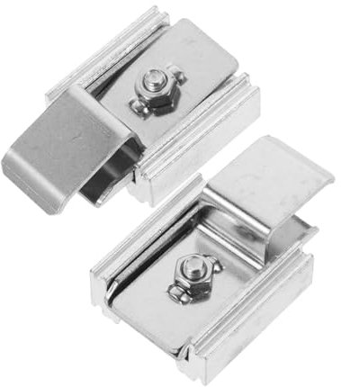 SEWACC 2piezas Accesorios Para Ventanas Mosquiteros Clips De Fijación Para Mosquiteras Fijador De Marco Para Mosquiteras Hebilla De Fijación Para Uso Reparación De Ventanas