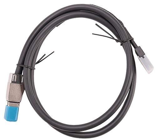 Puthernm Adattatore da MINI SAS HD a MINI SAS 36PIN SFF-8644 a SFF-8087 Disco Rigido Server 12 Gbps 3.33TF/1M