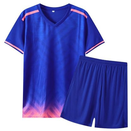 Fiohiros kids Football Kit Boys Girls Football Jersey Sport Training Suit