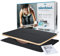 plankpad Fit for Fun Edition, interaktiver Ganzkörper-Trainer, mit passender App für Spiele & Workouts, Balanceboard aus Holz