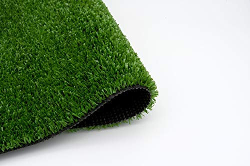 Prato sintetico, (spessore 8 mm) erba finta artificiale calpestabile di alta qualità, manto erboso stabilità ai raggi UV, auto drenante e atossico in polipropilene Prato 100% made italy 2x 5 metri