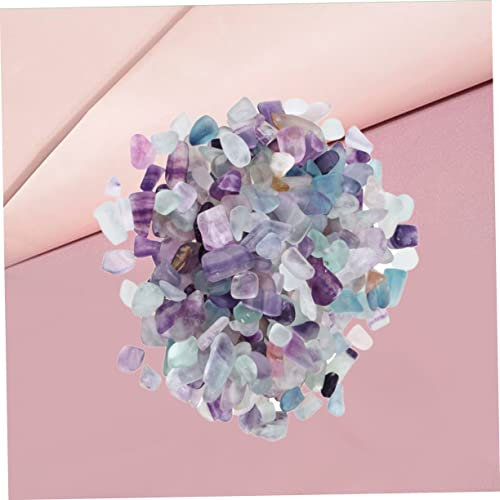 TOPBATHY Grava Decorativa para Jardín de Colores Grava de Vidrio para Pecera Cristales Naturales para Decoración del Hogar Tienda y Jardín para Acuario