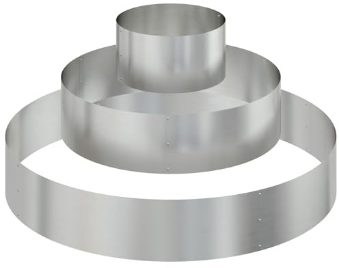 vidaXL Metallpflanzkübel Verzinkter Stahl Ø 120 cm Langlebig
