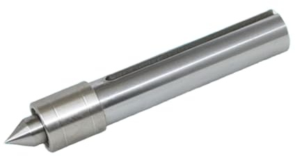 Utensile precisione Meno installazione Accessori contropunta per tornio per la lavorazione dei metalli Tornitura del legno Centro livellato con diametro 25 mm Centro contropunta antiscivolo