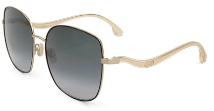 Jimmy Choo MAMIE/S RHL GOLD BLACK 60/17/145 WOMAN Sunglasses