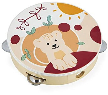 Janod J07637 Party Batman Tambourin Sunshine Blanc Taille Unique