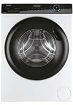 Haier I-Pro Serie 3, Lavatrice a carica frontale 9 KG, Libera Installazione, Classe A, 1400 giri, Opzione Vapore, 15 programmi, Partenza Ritardata, AxLxP 85x60x67 cm, Bianca - HW90-BP14939-S