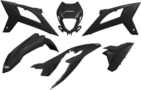 UFO PLAST Kit negro Beta RR 350 2020-2022