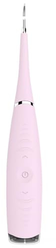 Smile Therapy Ultrasonic Dental Care Package, Tartar Remover for Cleaning Teeth (Pink)
