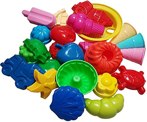 KSS Neu Großes Förmchen Set 10 Stück Sandspielzeug Strandspielzeug Sandkasten