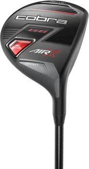 Cobra Golf 2022 Air X Fairway (Men's, Right Hand, Cobra Ultralite 50, Stiff Flex, 3w-16), Grey-Red, 3