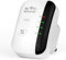 CRST WLAN Verstärker Internet Verstärker 300Mbit/s bis zu 3650 sq.ft, WLAN Repeater mit Repeater/AP Modus, Kompatibel Allen WLAN Geräten, Weiß-NLP4
