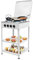 Cocina de gas con 4 fuegos, cocina de gas independiente con doble estante, portátil NG/LPG