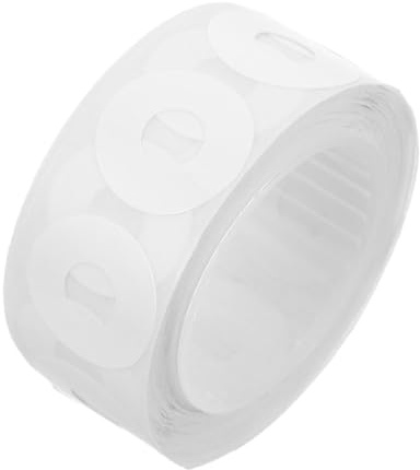 Hemobllo Autocollants Renfort Trou Classeur PVC Auto-adhésifs Protection Renforcement pour Bureaux et Écoles